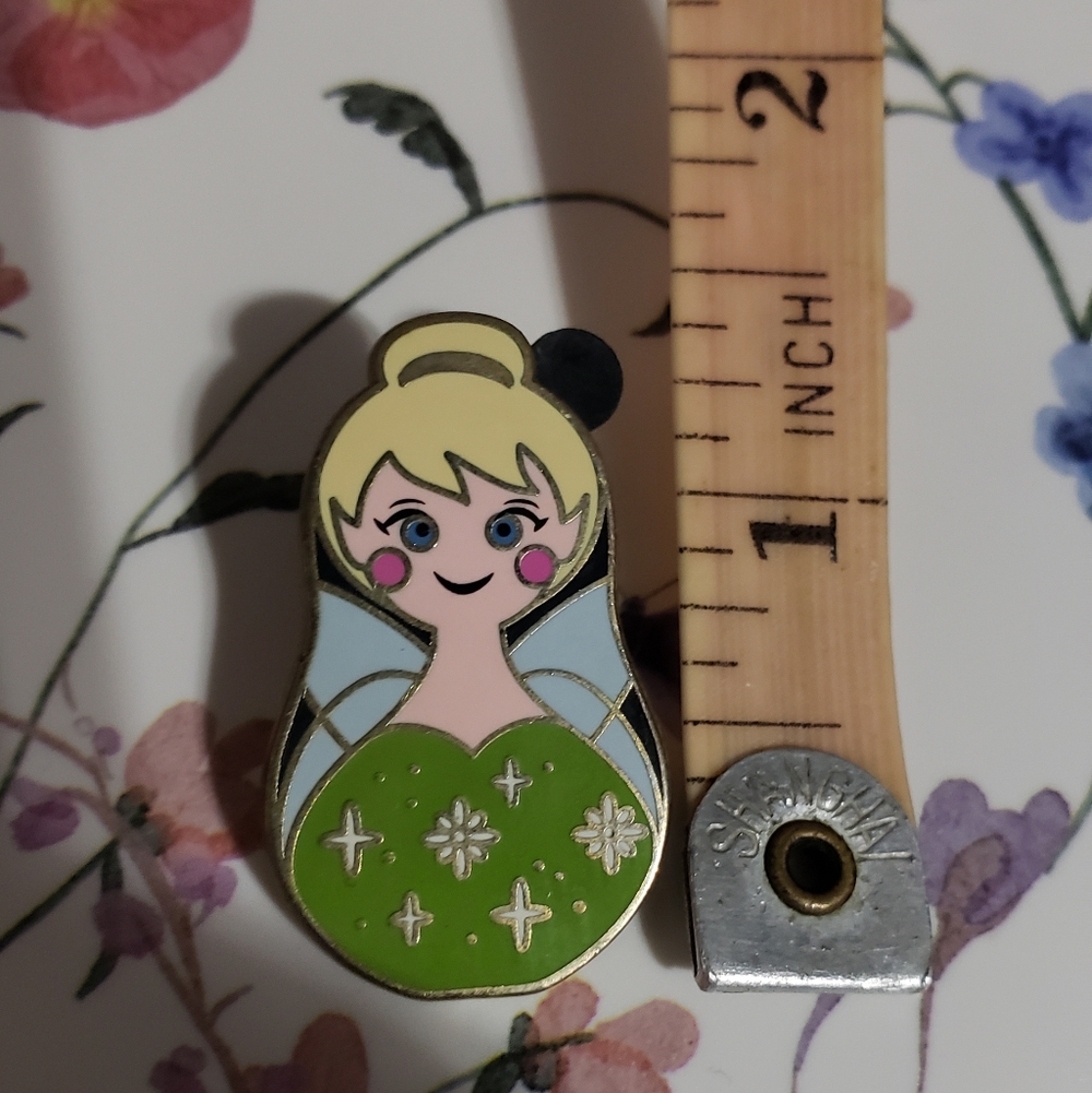Disney 2014 Tinker Bell Nesting Doll Mystery Pin 1" Fairy